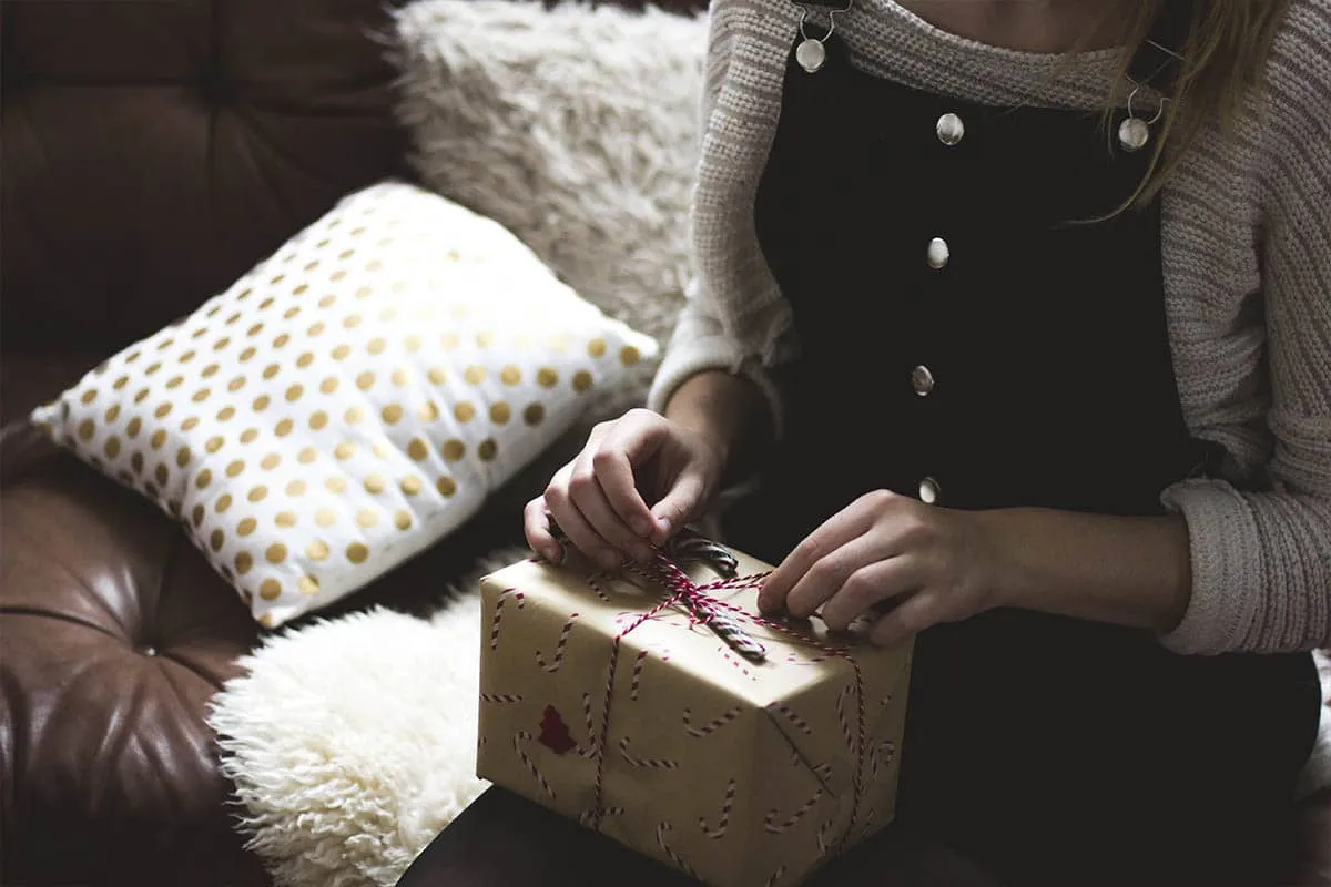 find en god gave til hende