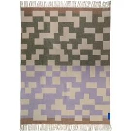 Mette Ditmer Maze plaid lysegrøn — julegave til svigerforældre