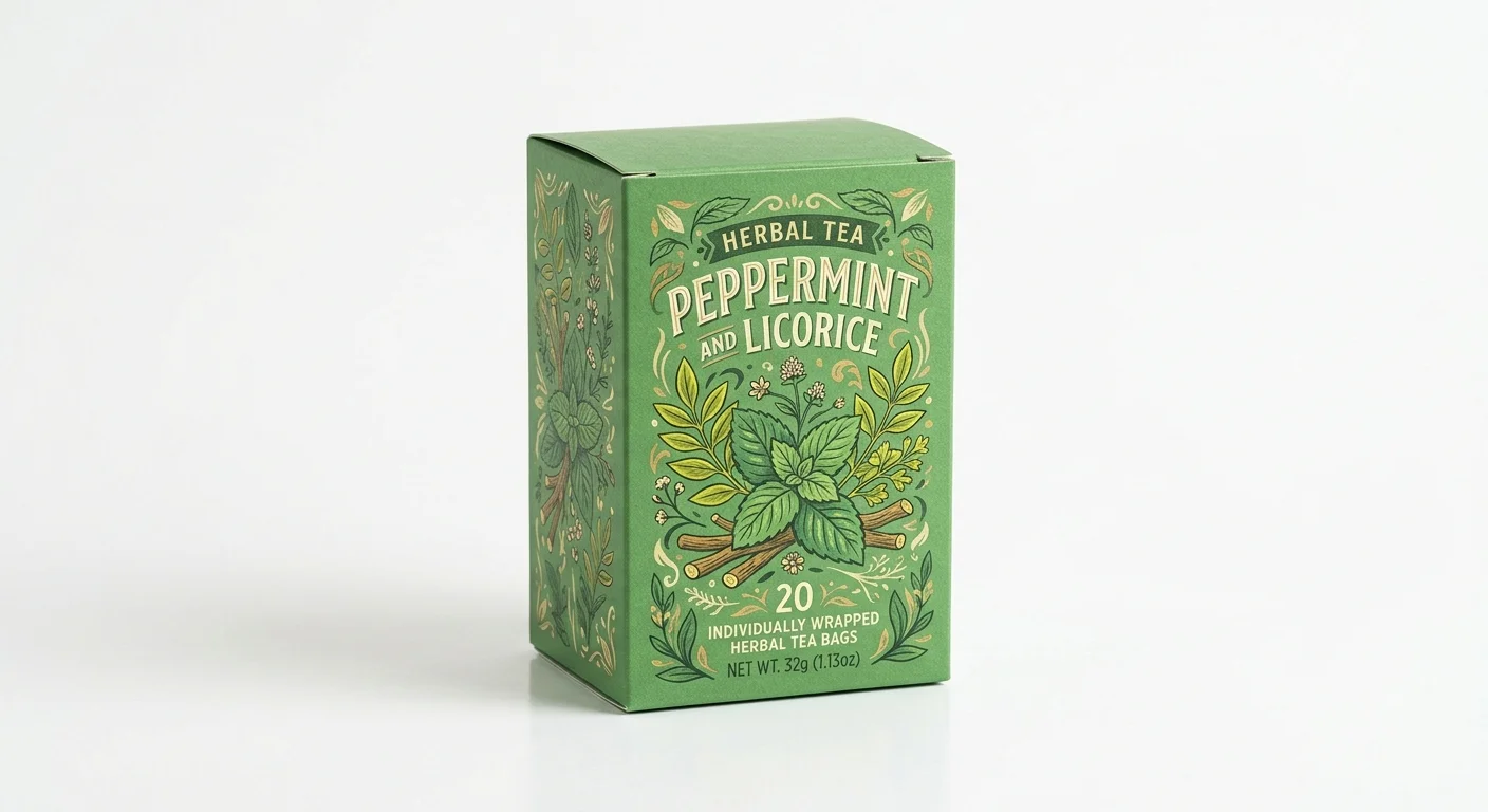 Pukka peppermint te fra Duft og Natur — lille julegave til svigerforældre