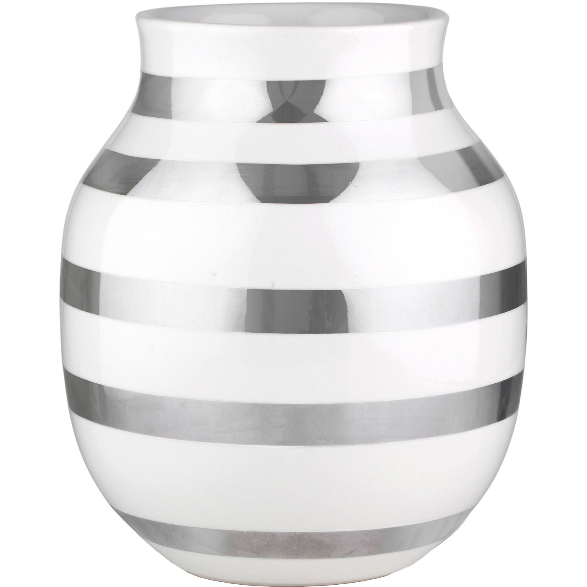 Kähler Omaggio vase sølv 20 cm. — bryllupsgave fra KitchenOne