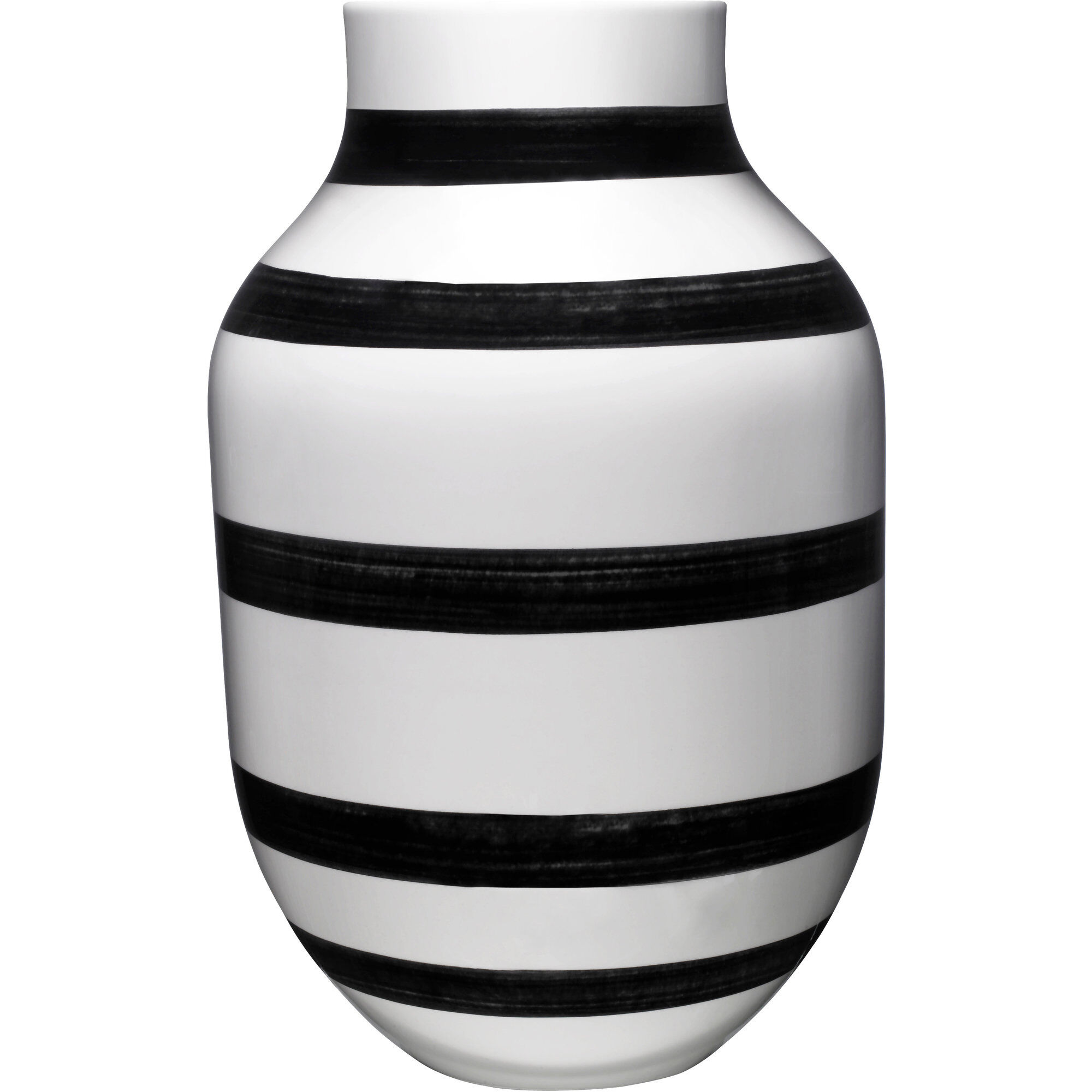 Kähler Omaggio vase sort 30,5 cm. — bryllupsgave fra KitchenOne