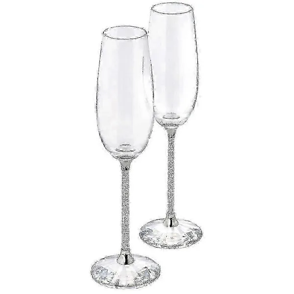 2025 Swarovski Crystalline Klart Krystalglas Sæt, 2 Dele — studentergave fra Fyndiq