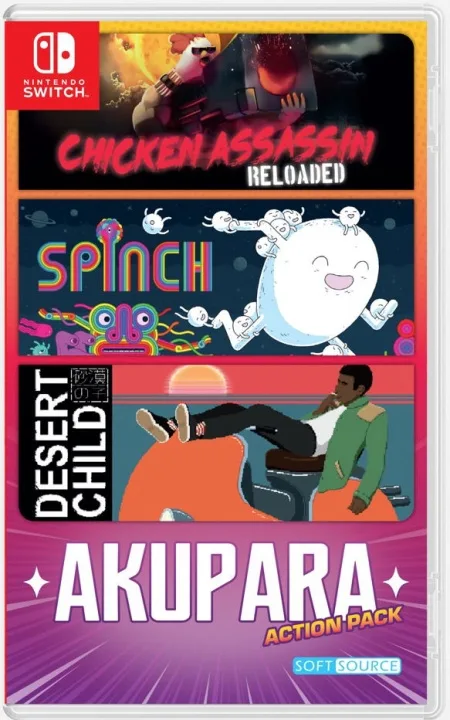 Akupara Action Pack (Import) (Multi-Language) (Switch) — studentergave fra Teknikproffset