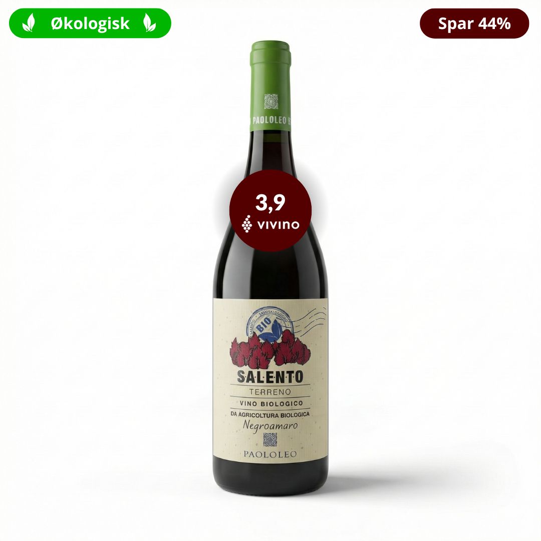 Terreno Negroamaro 2021, Paolo Leo - Økologisk rødvin, Salento, Puglia — SPS Wine